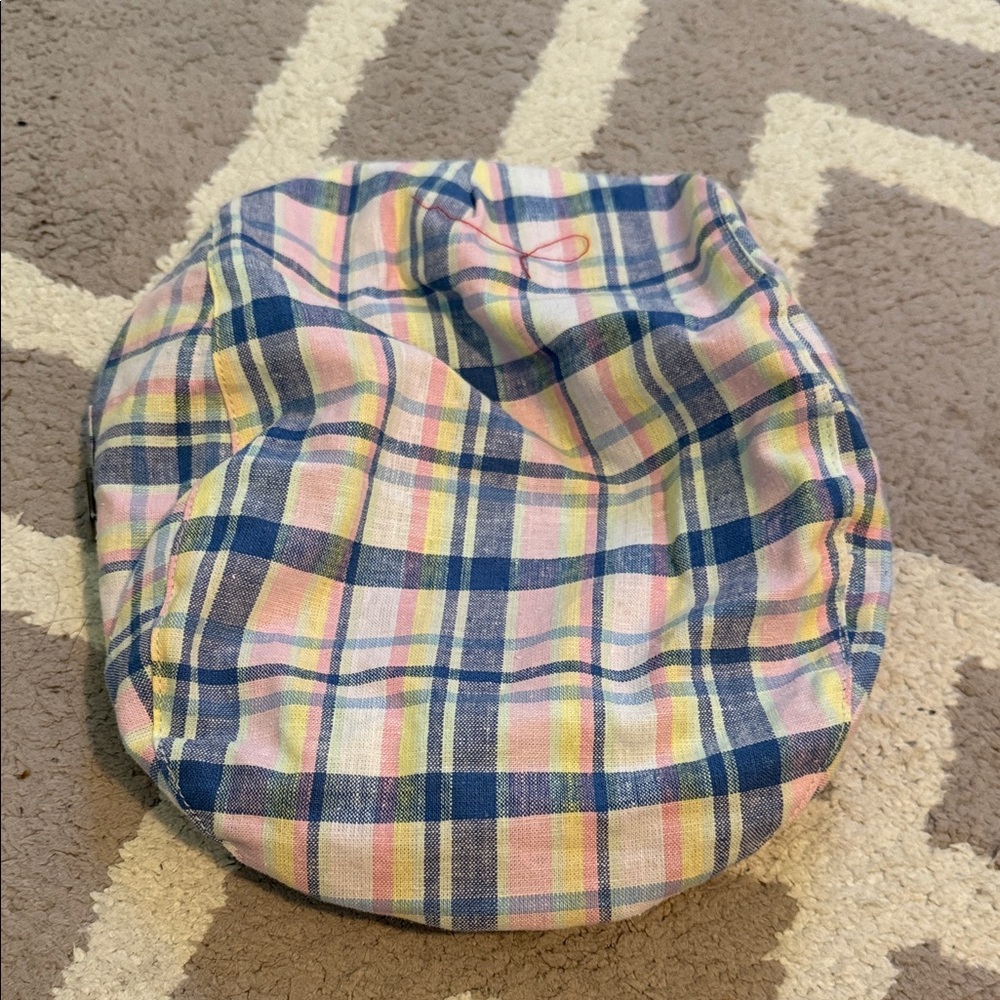 Janie and Jack Multicolor Plaid Hat